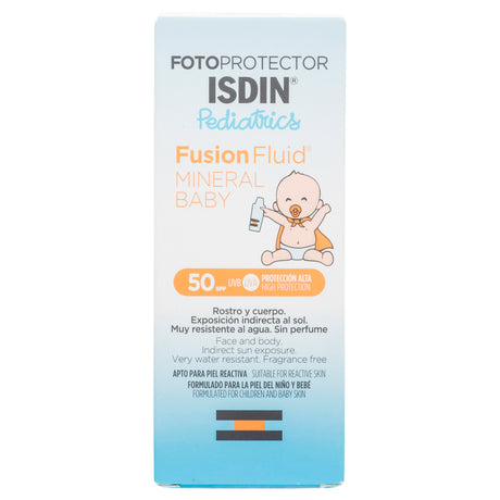 8429420187962-Fusion Fluido Fps50 Mineral Baby Ped 50 Ml Isdin-1