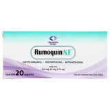 821998000571-Metocarbamol Indometacina Betametasona 215,25,0.75 / Con 20 Tabletas Rumoquin N.F.-1