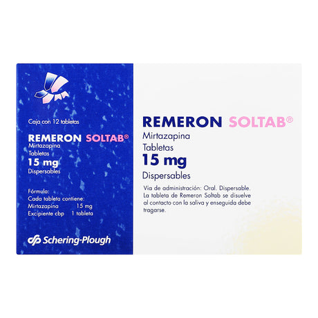 7501409201119-Remeron Soltab 15 Mg Con 12 Tabletas-1