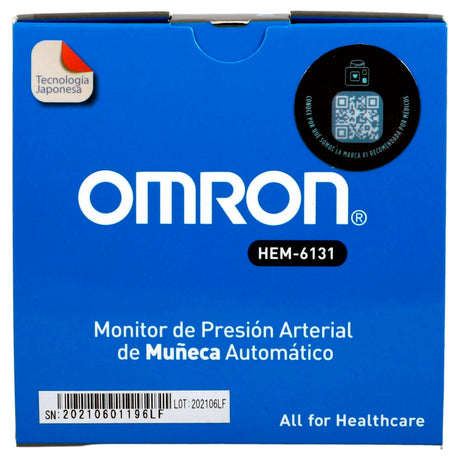 073796613129-Monitor Presion Arterial Muñeca Omron Hem6131 N-5