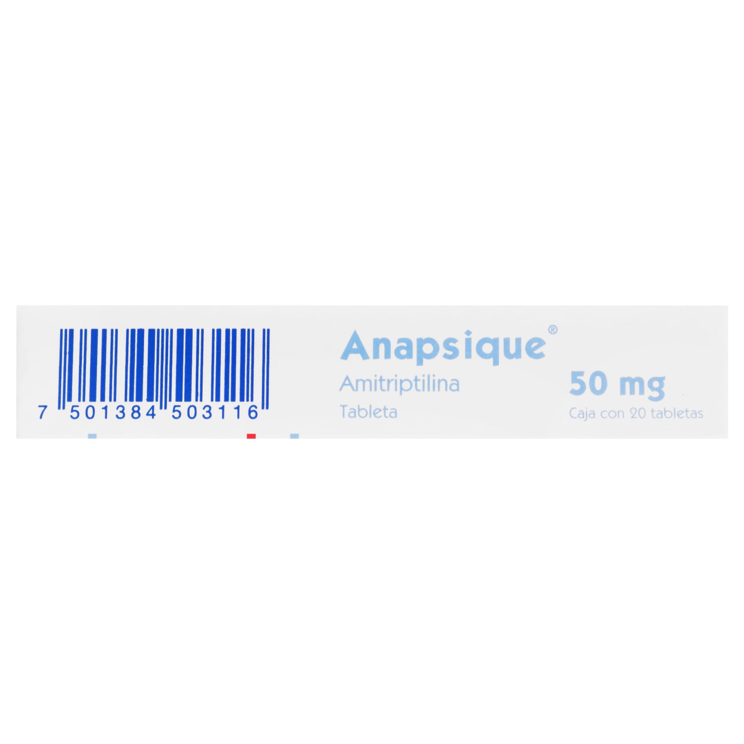 Anapsique 50 Mg Con 20 Tabletas – Farmacia Herrera