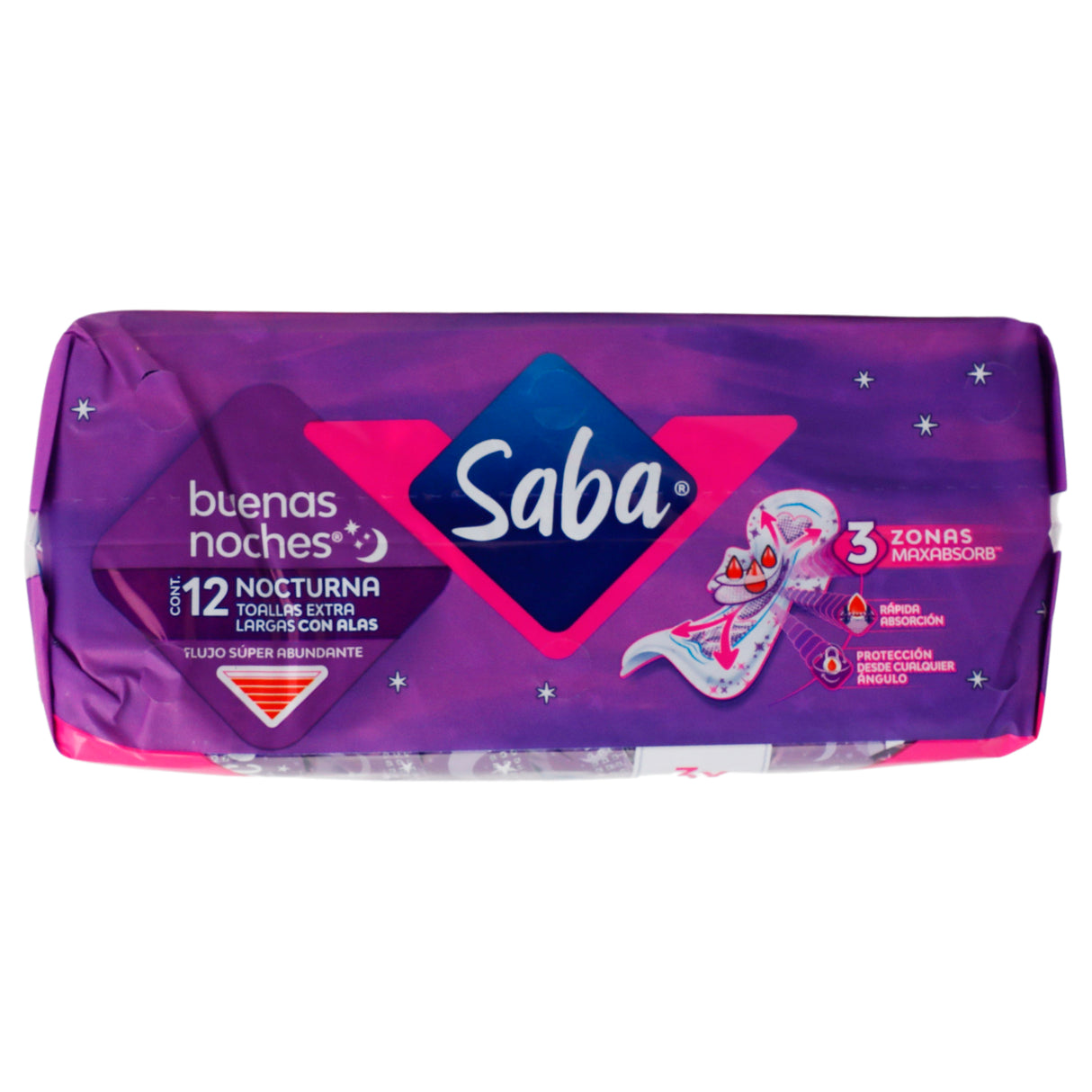 7501019006654-Toallaas Sanit Saba B-Noche Lga 12 238-6