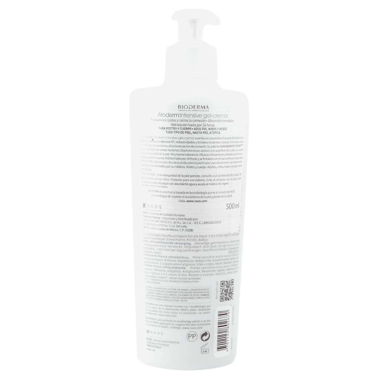 3701129802670-Atoderm Intensive Gel-Crema 500 Ml Bioderma-7