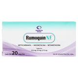 821998000571-Metocarbamol Indometacina Betametasona 215,25,0.75 / Con 20 Tabletas Rumoquin N.F.-6