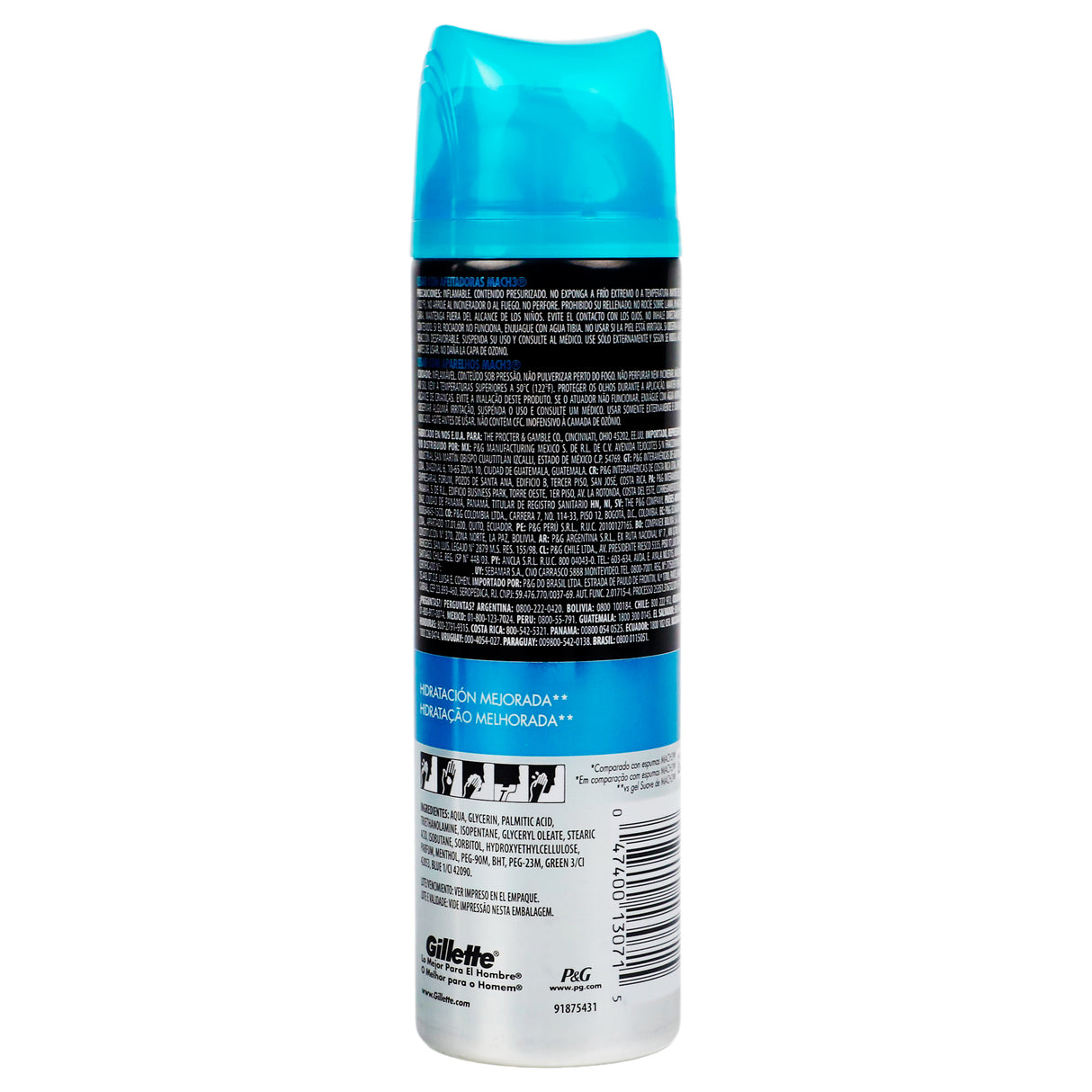 047400130715-Gel Gtte Afeit Comp E-Comf 200 Ml-10