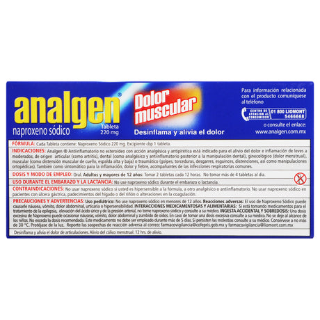 7501299309438-Analgen 220 Mg Con 20 Tabletas-7