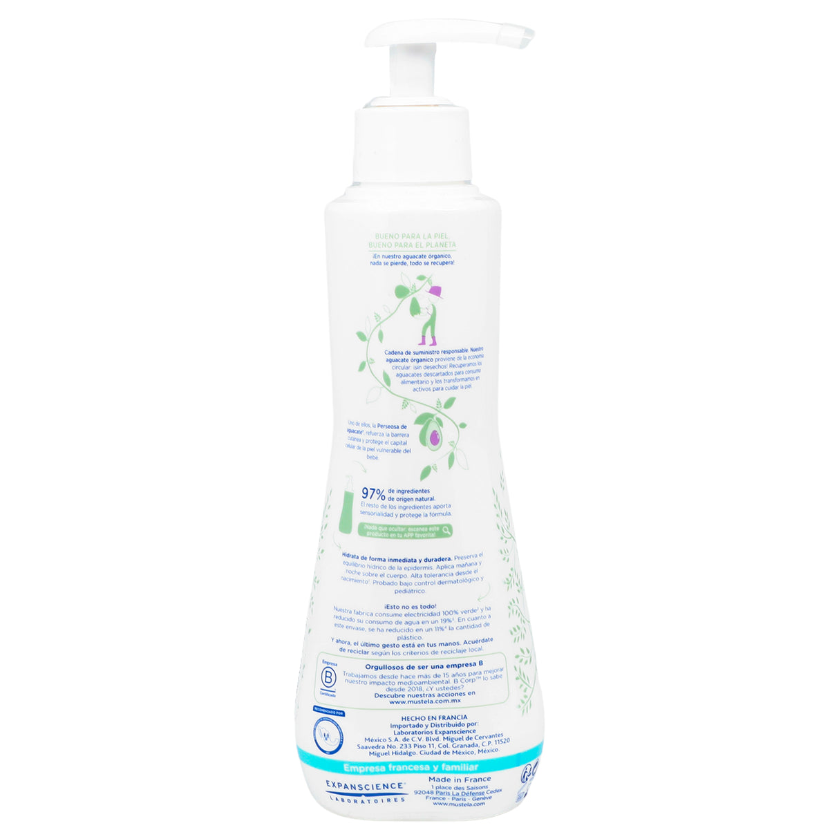 3504105028541-Loción Corp Mustela Hydra Bebe 300 Ml-5