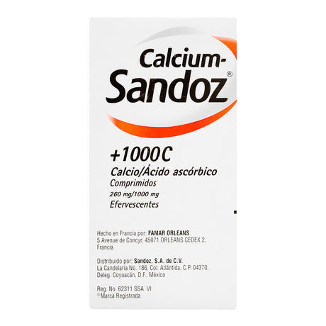 7502216934917-Calcium Sandoz / + 1000 C Con 10 Comprimidos-5