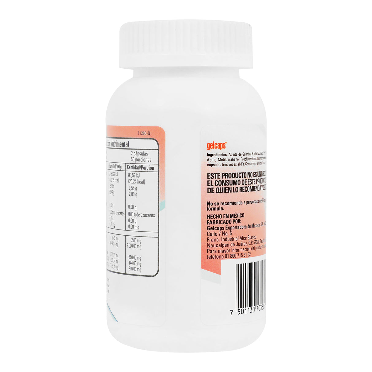 7501130703586-Gelcapsulas Aceite De Salmon Con 100 Tab. Gelcaps-5