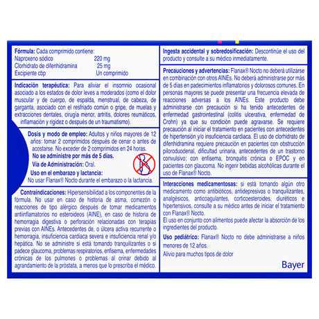 7501008499092-Flanax Nocto 220 / 25 Mg 20 Cpr-4