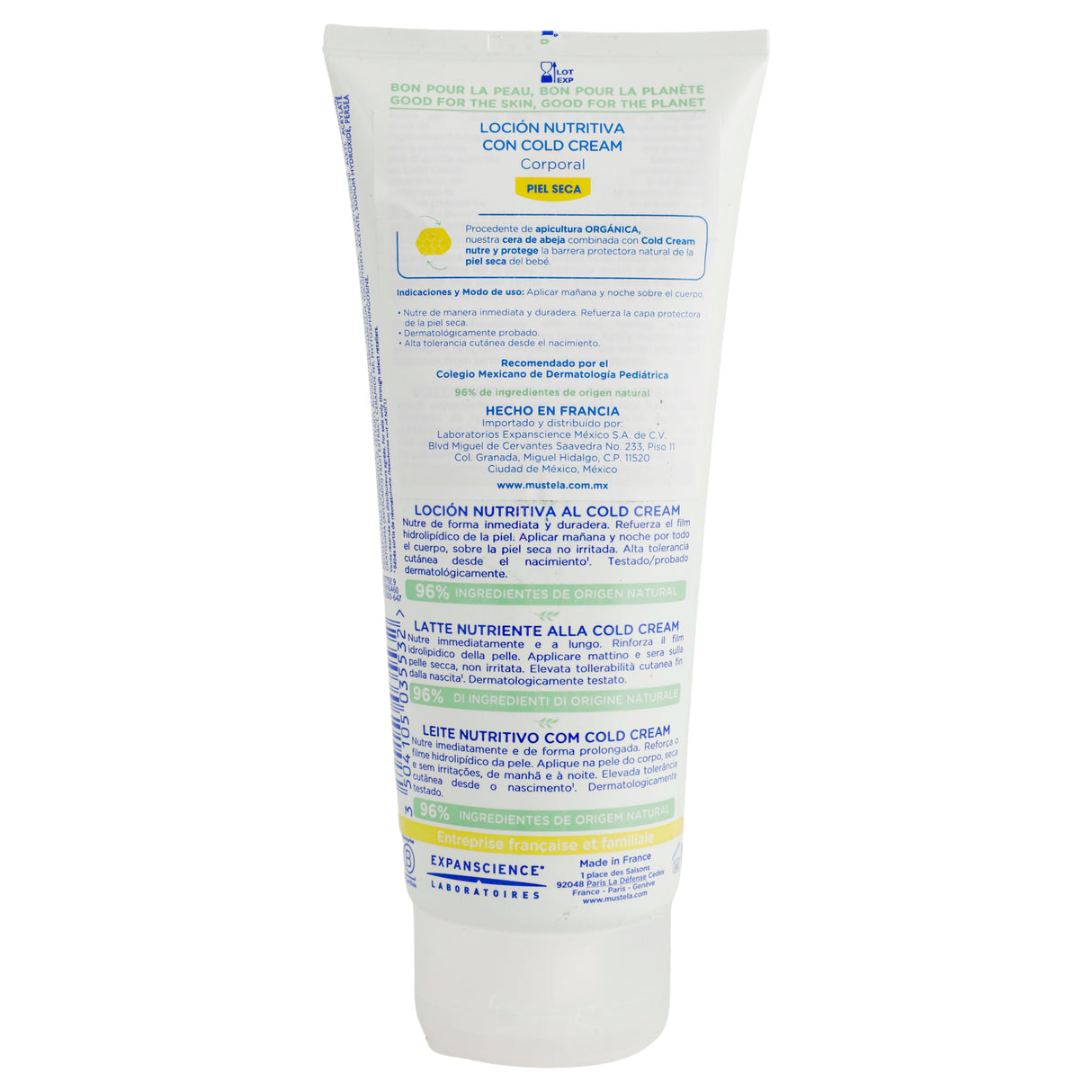 3504105035532-Loción Corporal Mustela Cold Cream 200 Ml Paraseca-7