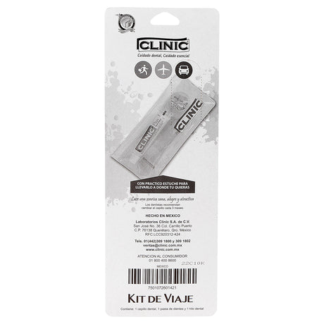 7501072601421-Kit De Viaje Clinic Cepillo-Pasta-Hilo-3