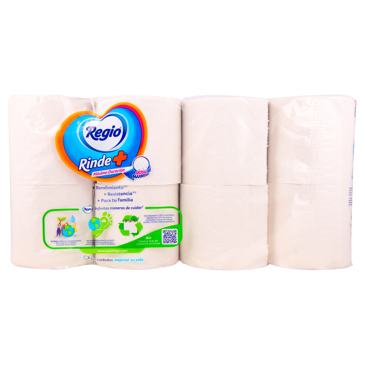 7501036623490-Papel Hig Regio Rinde+ Con 8 Rollos-7