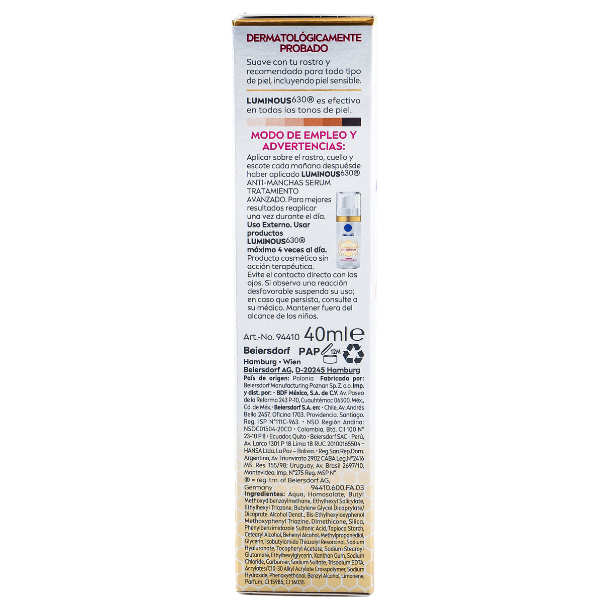 4005900786487-Nivea Luminous 360 Anti-Manchas Fps50 Fluido 40 Ml-8