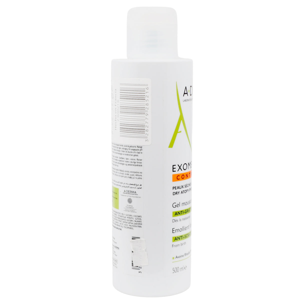 3282779285216-Exomega Gel Dermolimpiador 500 Ml Aderma-6