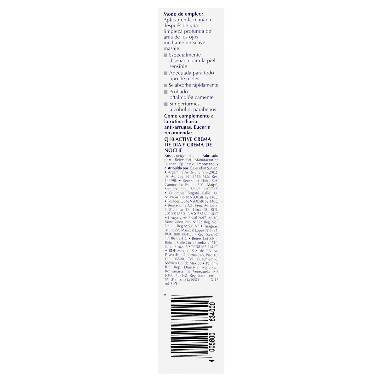 4005800634000-Q10 Active Cremacontorno De Ojos 15 Ml Eucerin-6