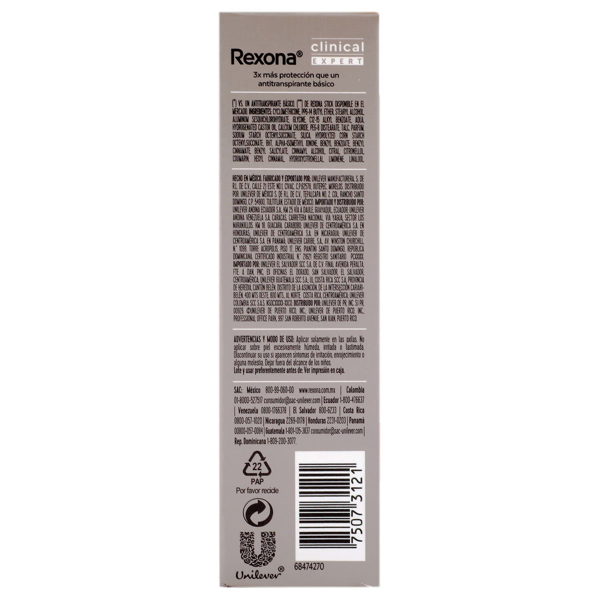 75073121-Desodorante Rexona Wom Clin Exdry 46 G-8
