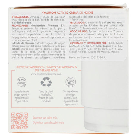 3282770153200-Hyaluron Activ Crema Nuit 40 Ml Avene-8