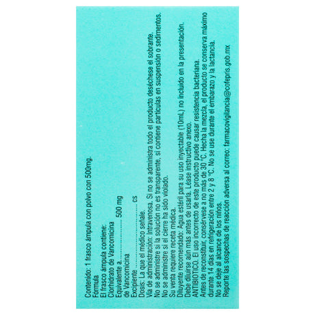 7709990697803-Vancomicina Solución Inyectable 500 Mg Vitalis Generico-7