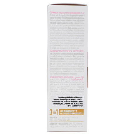 8423372000072-Genosun Protector Solar Fps50+ Pigment Repair 50 Ml Genove-8