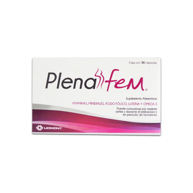 Plenafem Vm Suplemento Alimenticio Capsulas 30 7501299310977