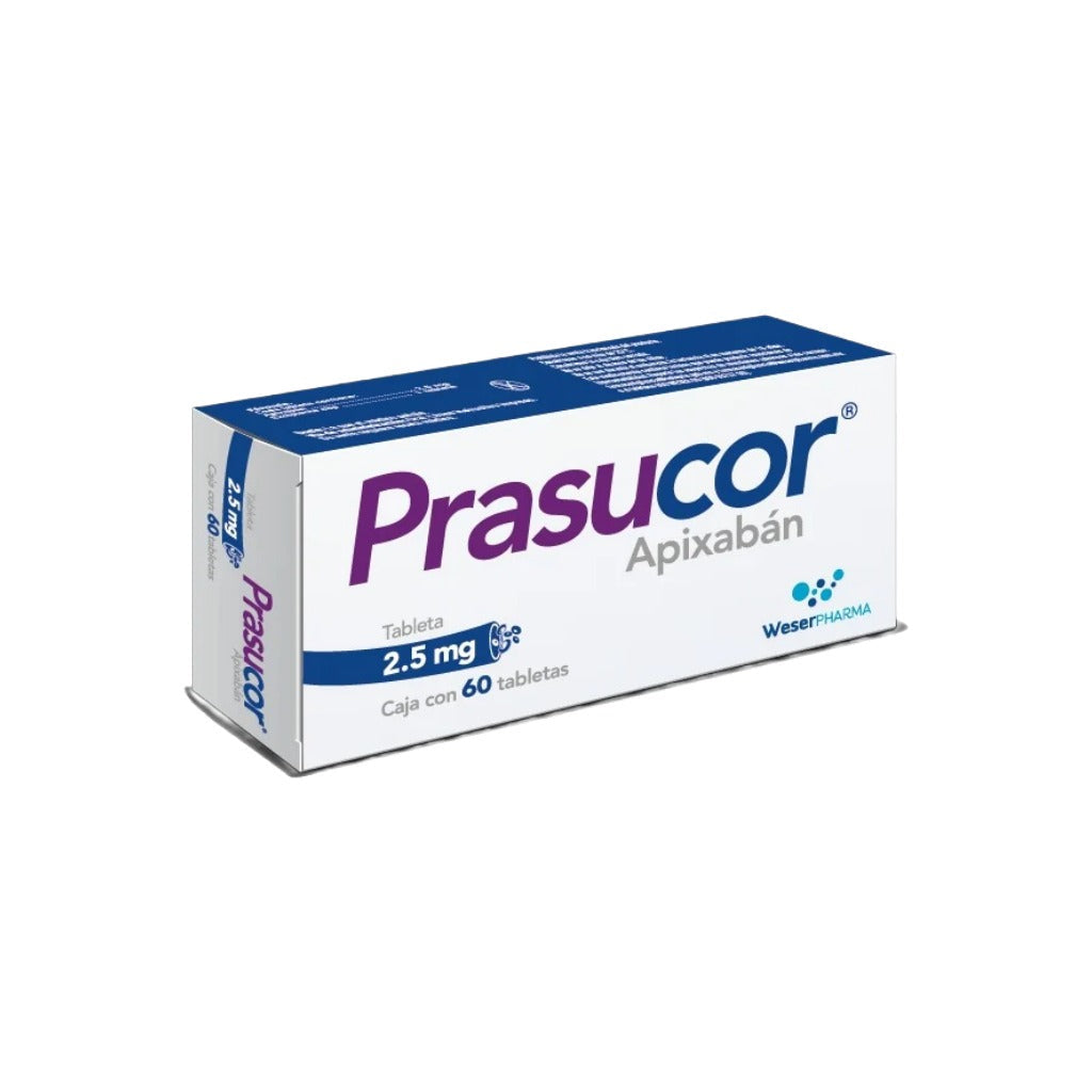 Prasucor 2.5 Mg 60 Tab 7501300450647