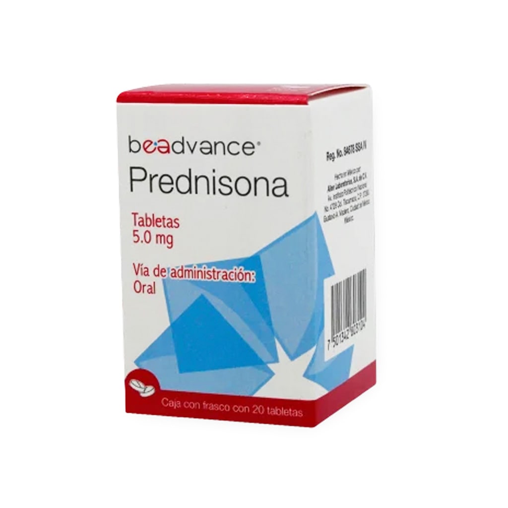 Prednisona 5 Mg 20 Tab Beadvance Gi 7501342803104