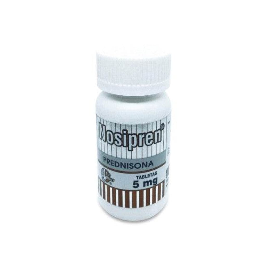 Prednisona Nosipren 5 Mg Con 100 Tabletas 780083142841