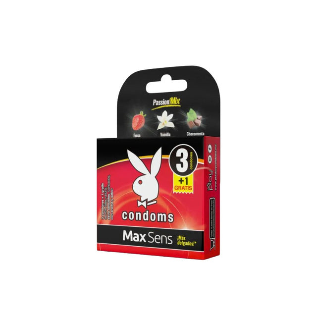 Preservativo Playboy Mix Con 3-1 7503014377197