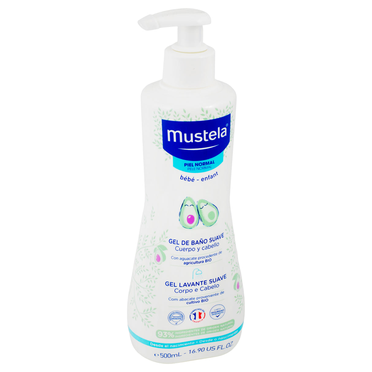 3504105035617-Gel Mustela Baño Suave 500 Ml-2