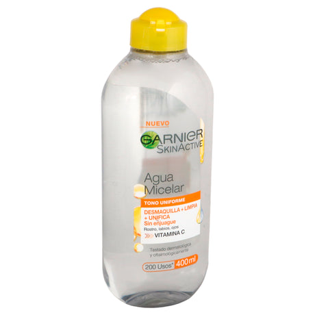 7509552842319-Agua Micelar Garnier Tono Unif 400 Ml-2