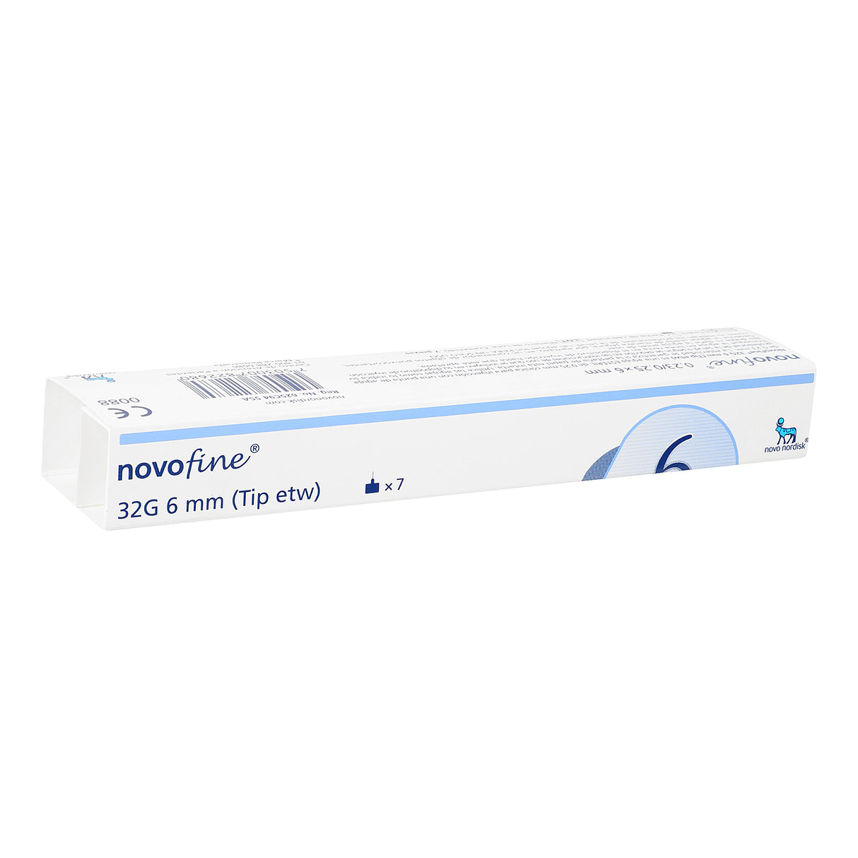 7503007822680-Novofine 32 G Agujas 0.23 / 0.25X6Mm Con 7 Piezas-2