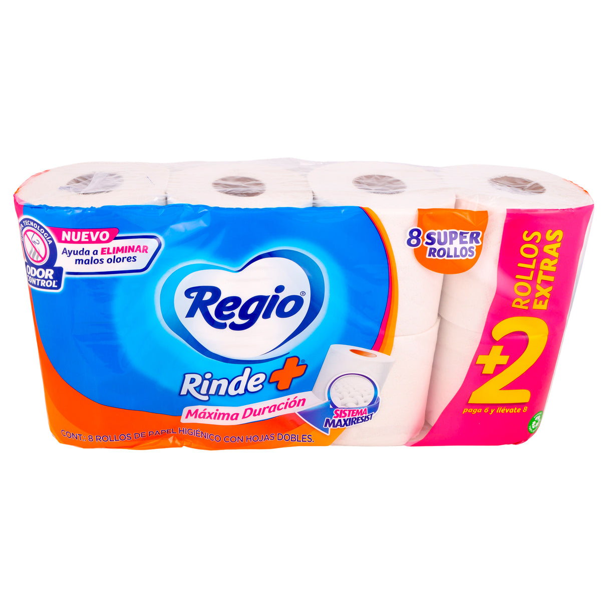 7501036623490-Papel Hig Regio Rinde+ Con 8 Rollos-3