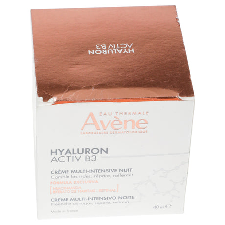 3282770153200-Hyaluron Activ Crema Nuit 40 Ml Avene-3