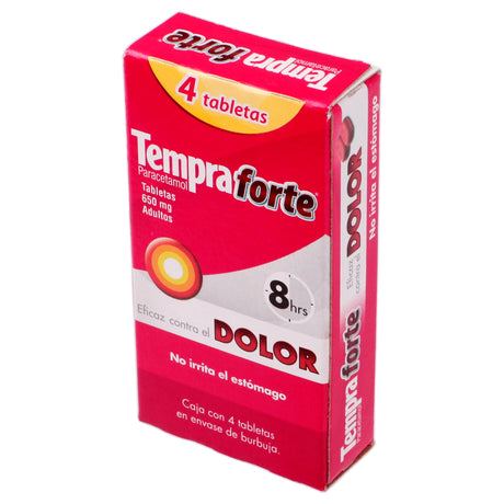 7501058791306-Tempra Forte 650 Mg Con 4 Tabletas-4