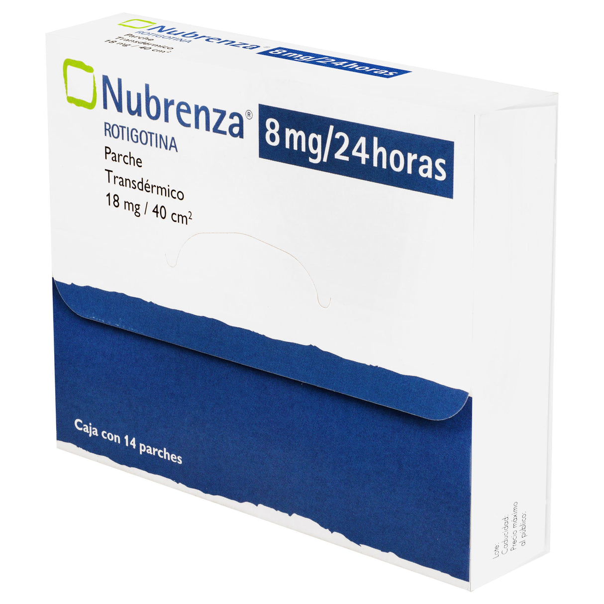 7501088507045-Nubrenza 8 Mg / 24H Caja Con 14 Parches-3