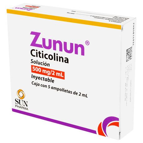 7503006916960-Zunun 500 Mg Solución Inyectable 5X2 Ml N-3
