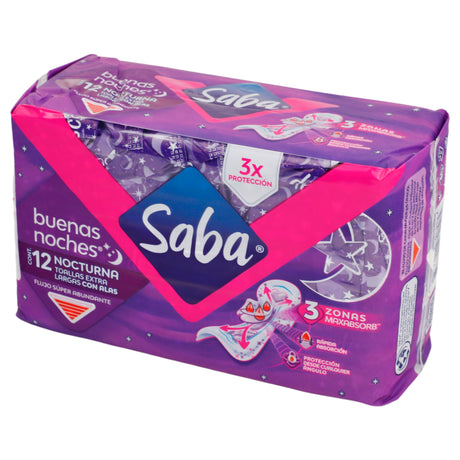 7501019006654-Toallaas Sanit Saba B-Noche Lga 12 238-4