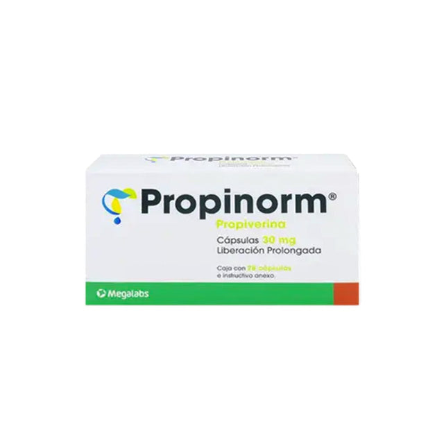 Propinorm Liberacion Prolongada 30 Mg 28 Capsulas 7501390914609
