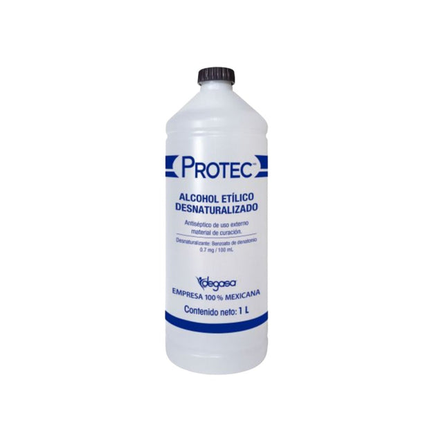 Protec Alcohol Desnaturalizado 1 Lt 7501048333301