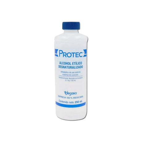 Protec Alcohol Desnaturalizado 250 Ml 7501048333103