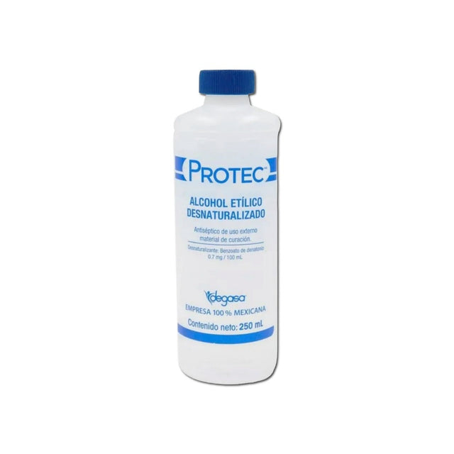 Protec Alcohol Desnaturalizado 250 Ml 7501048333103