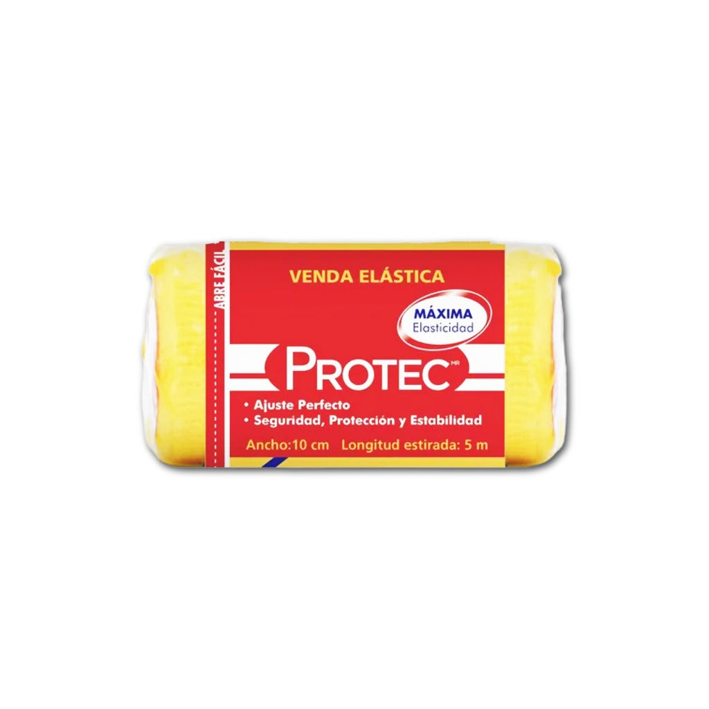 Protec Venda Elastica 10Cm X5M 7501048693603
