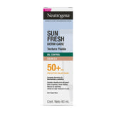 Protector Solar Facial Fps50 Sun Fresh 40Ml Con Color Neutrogena 7891010257071