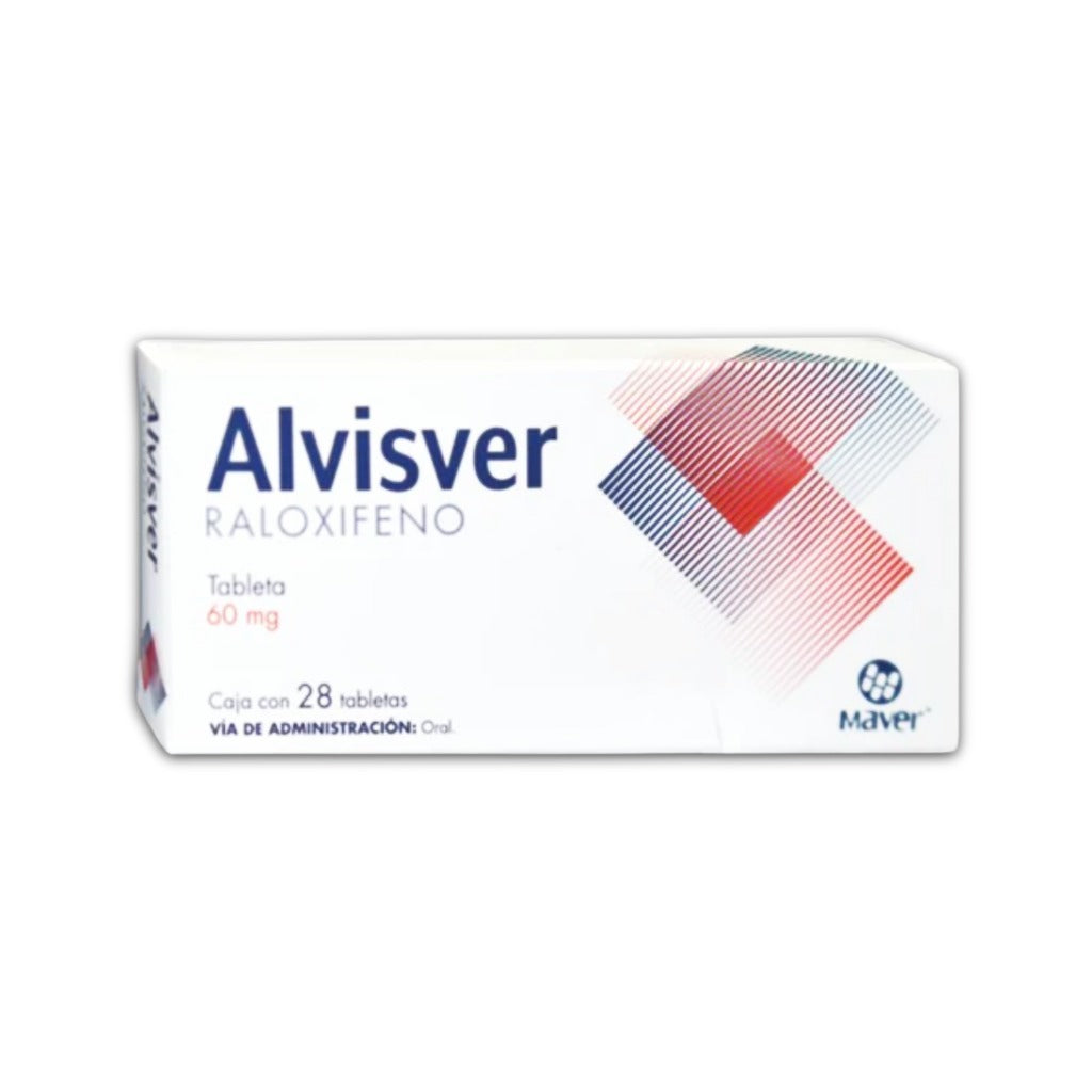 Raloxifeno Alvisver 60Mg 28 Tabletas 7502009746338