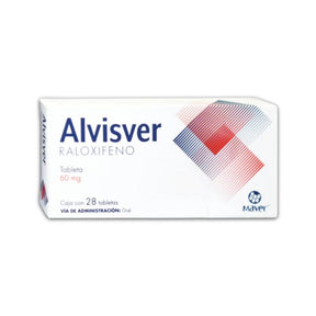 Raloxifeno Alvisver 60Mg 28 Tabletas 7502009746338