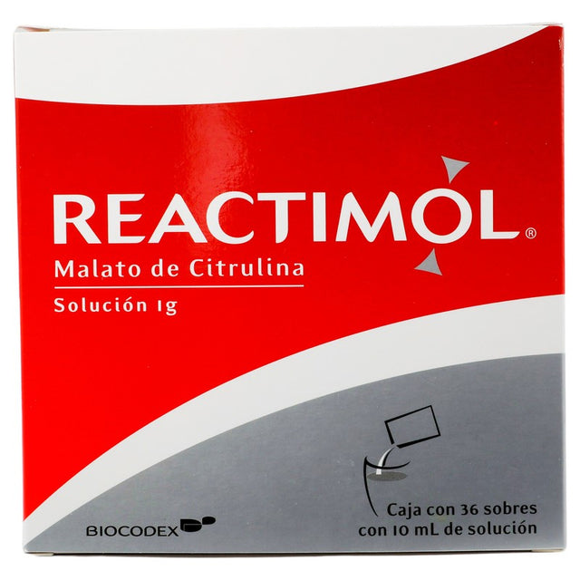 Reactimol 1Ml Solucion 36 Sobres 7502267780075