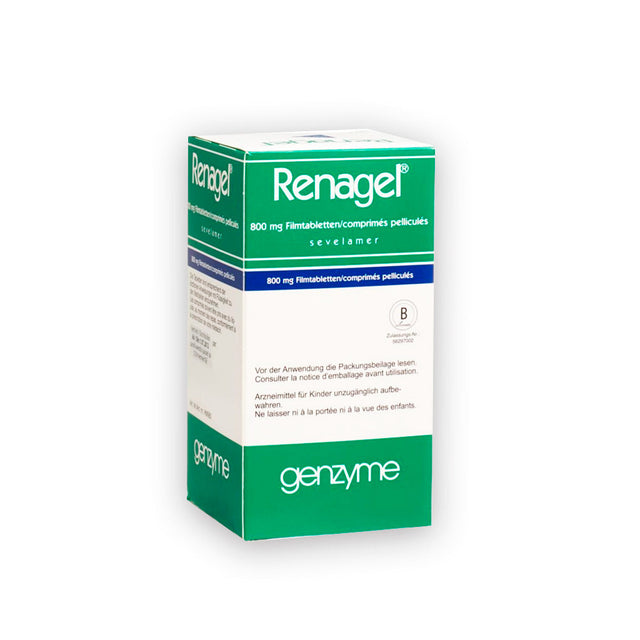 Renagel 800 Mg Con 180 Tabletas 7501165009325