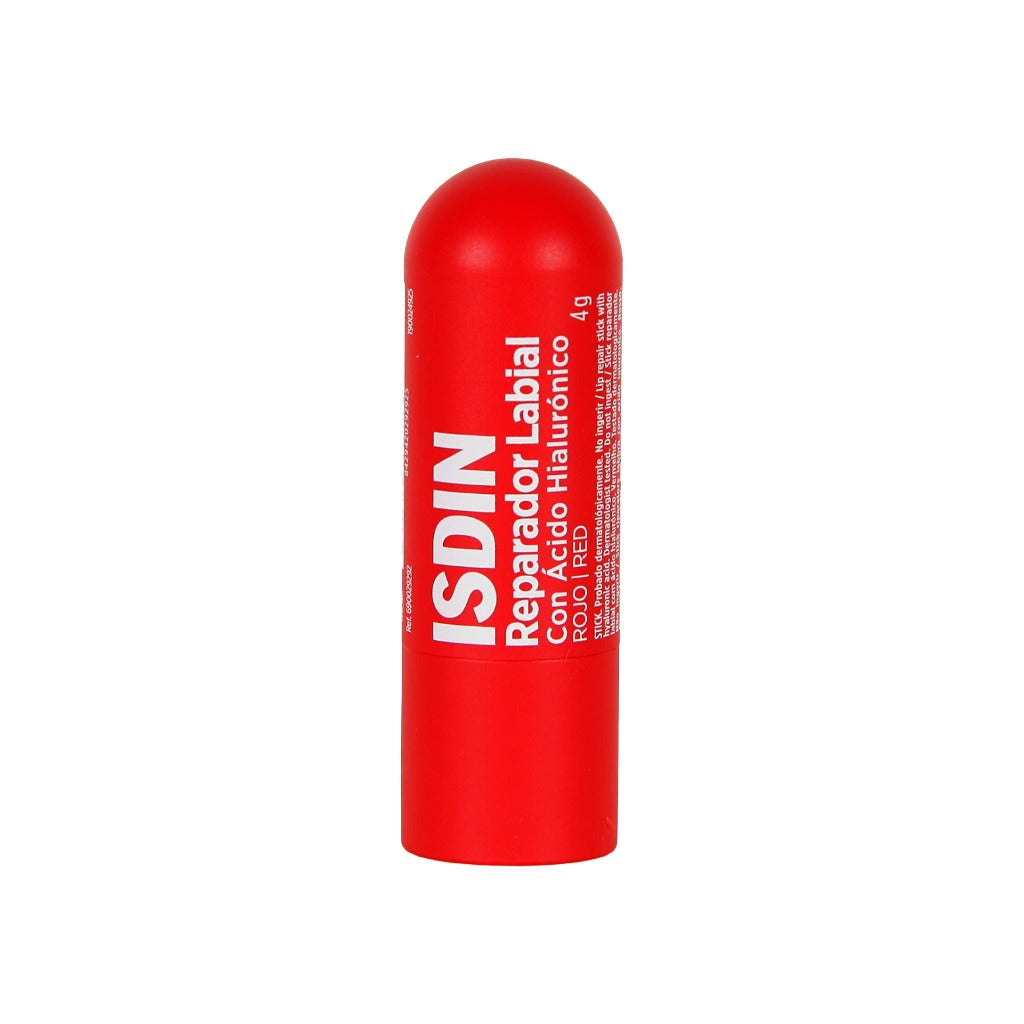 Reparador Labial Con Acido Hialuronico 4 G Rojo Isdin 8429420292888