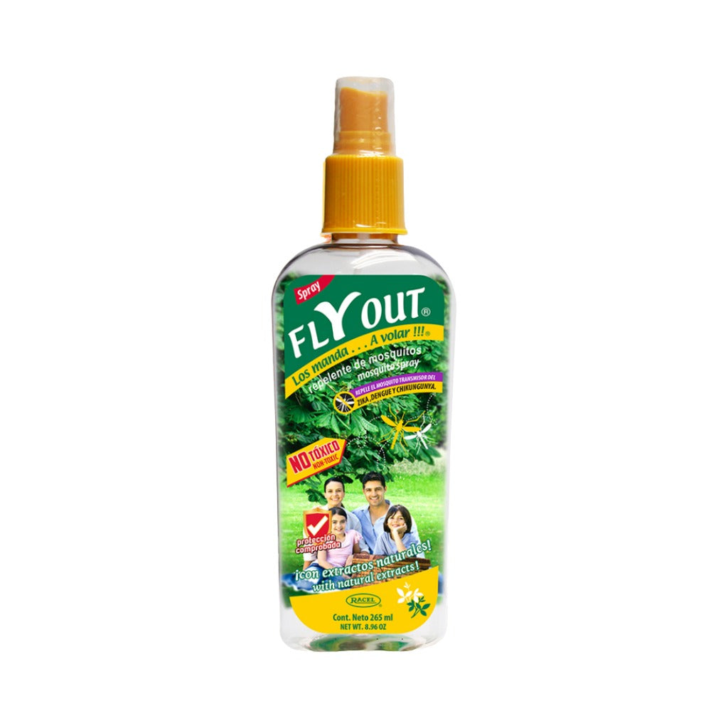 Repelente Fly Out Extracto Natural 265Ml Spray 7501044209815